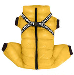Furry Friends Cozy Windproof Thickened Four-Legged Pet Jacket