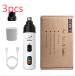 PawPerfect Electric Nail Trimmer - 3-Speed LED Precision for Hassle-Free Grooming