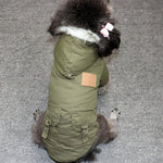 Double-Layer Fleece Dog Jacket – Warm Winter Pet Coat