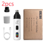 PawPerfect Electric Nail Trimmer - 3-Speed LED Precision for Hassle-Free Grooming