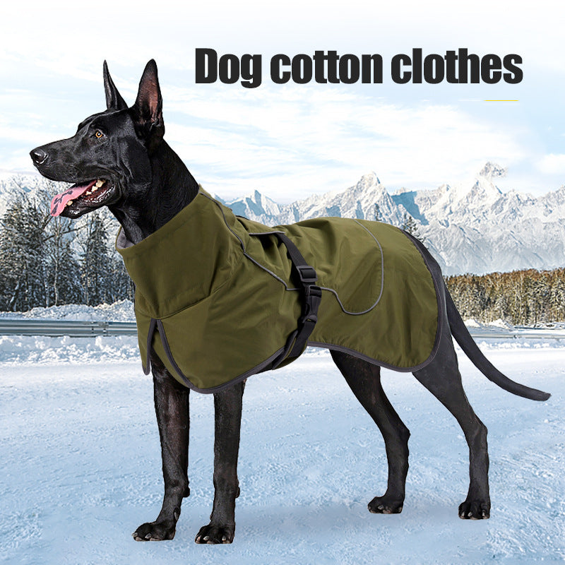 Snowproof Winter Dog Coat for Medium & Large Dogs