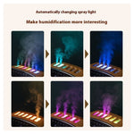 Sound Pickup Humidifier USB Digital Lcdclk Atmosphere Sea Light