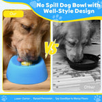 Pawfect Paws Non-Slip Spherical Slow Feeder Bowl - Anti-Choking Design for Liquid Treats & Yogurt Fun