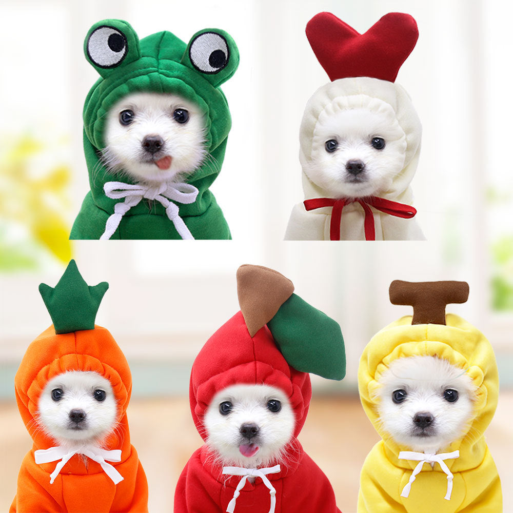 CutePaws Cozy Fleece Hoodies for Small Dogs - Stylish Winter Warmth for Frenchies & Chihuahuas