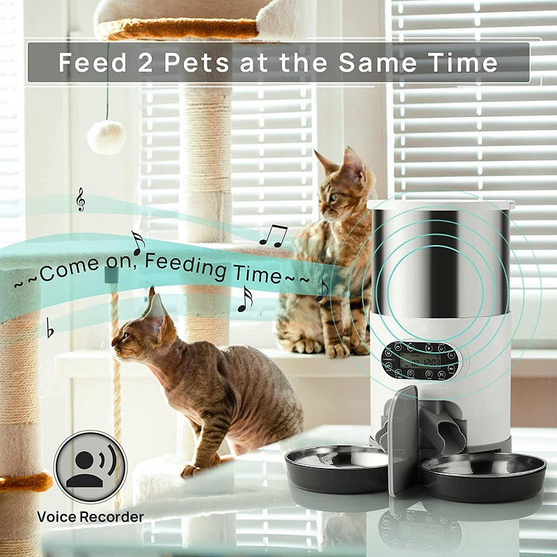 Comedero automático inteligente para mascotas