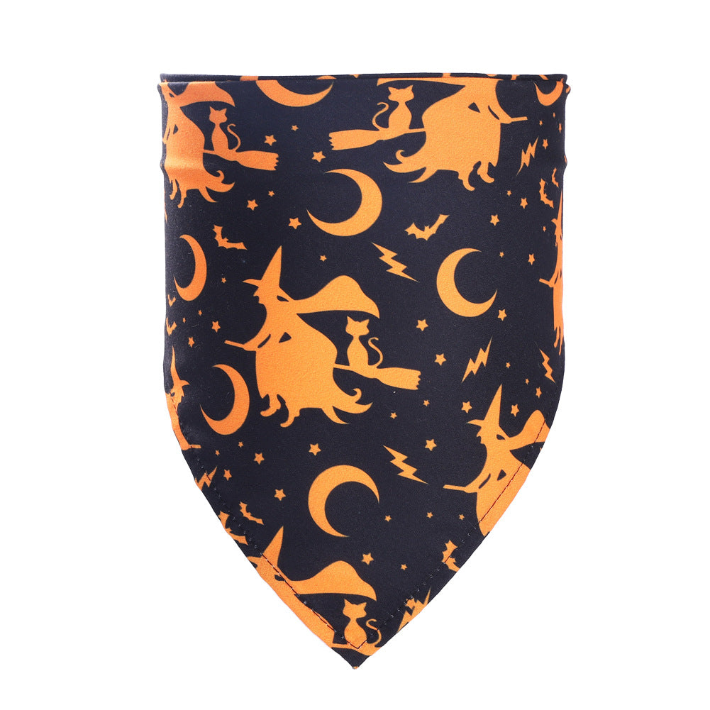 Halloween Pet Bandana & Saliva Towel – Dog Costume