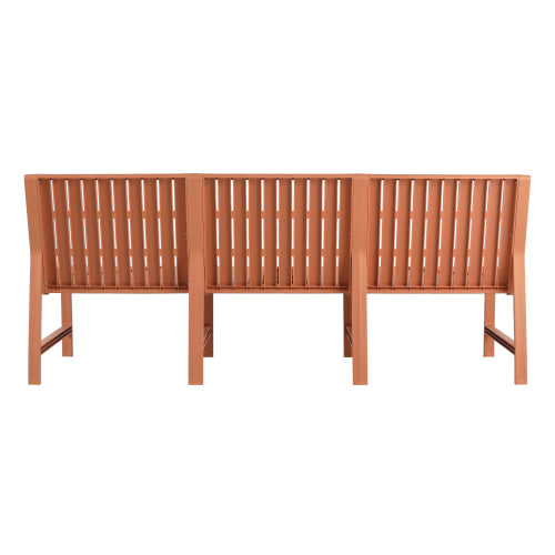 3-Seater Indoor/Outdoor PP Sofa – Waterproof, 10-Min Assembly