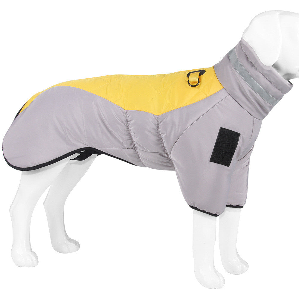Reflective Thickened Dog Winter Jacket – Warm Pet Coat