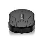 Black KSTSTAR GPS tracker device with charging port on underside