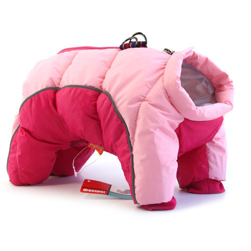 Thick Down Dog Winter Jacket – Teddy Cotton Coat