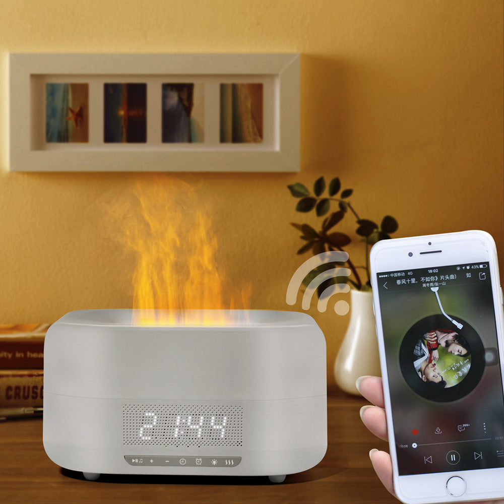 Altavoz y humidificador Firelight
