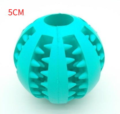 Pet Slow Feeder Dog Toy – Non-Toxic Rubber Treat Ball