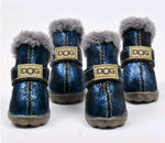 PawPal Thick Winter Dog Boots - Insulated for Ultimate Warmth and Comfort