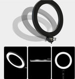 Mobile Phone Tablet Stand Shooting With Fill Light Floor Vertical Folding Rotation