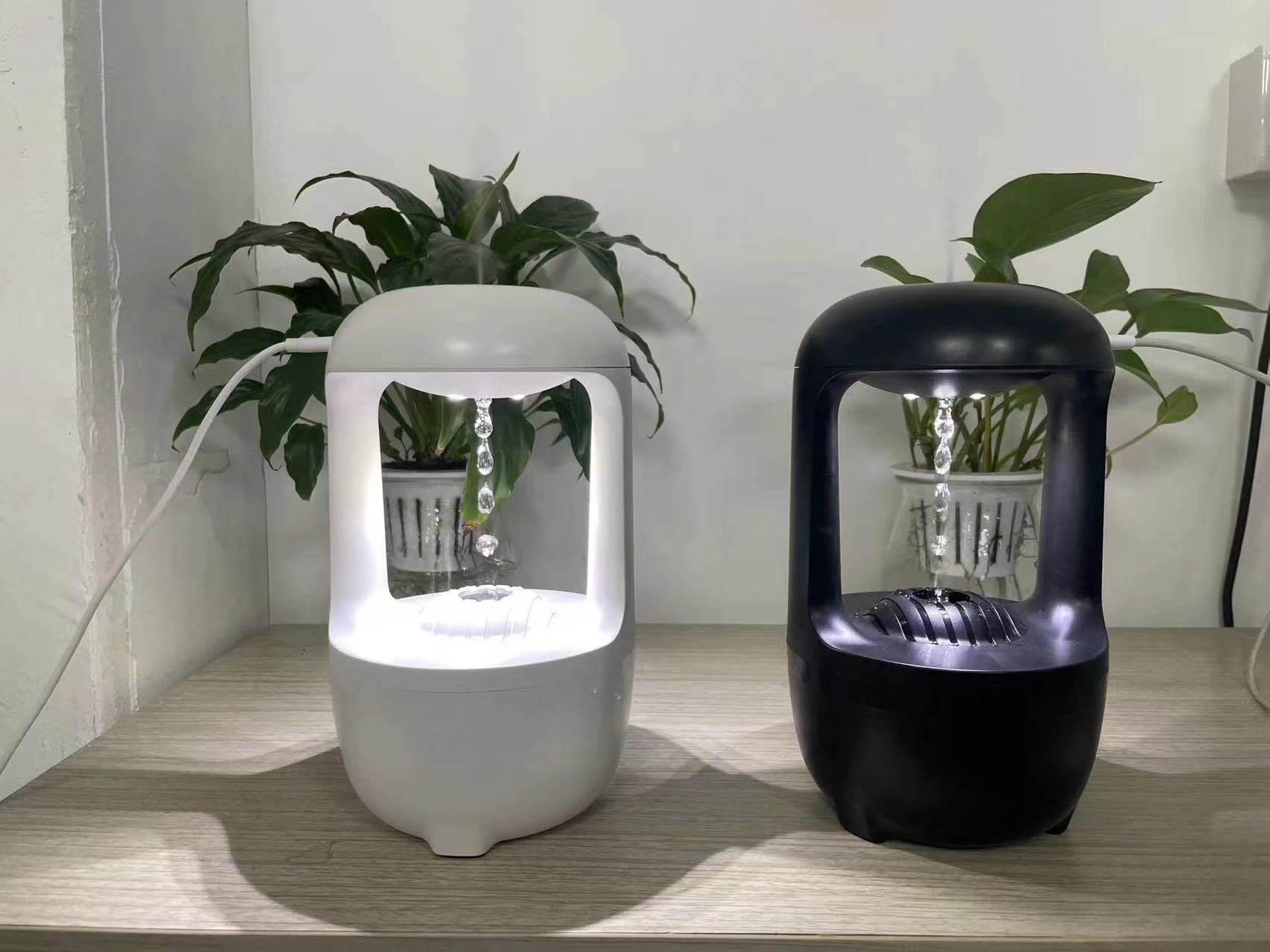 Humidificador Antigravedad con Retorno de Gota de Agua, Máquina de Aromaterapia, Gran Capacidad, Silencioso para Oficina y Dormitorio, Pulverizador Doméstico de Niebla Pesada
