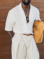 Men's Casual Short-sleeved Shirt