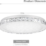 Crystal Ceiling Light For Bedroom Corridorwalkway
