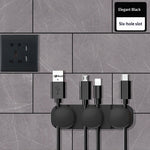 Simple Tangle-Proof Cable Organizer For Data Cables