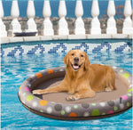 Doggy Delight Inflatable Hammock Pool - Cozy Floating Bed for Pets, Perfect for Summer Fun!