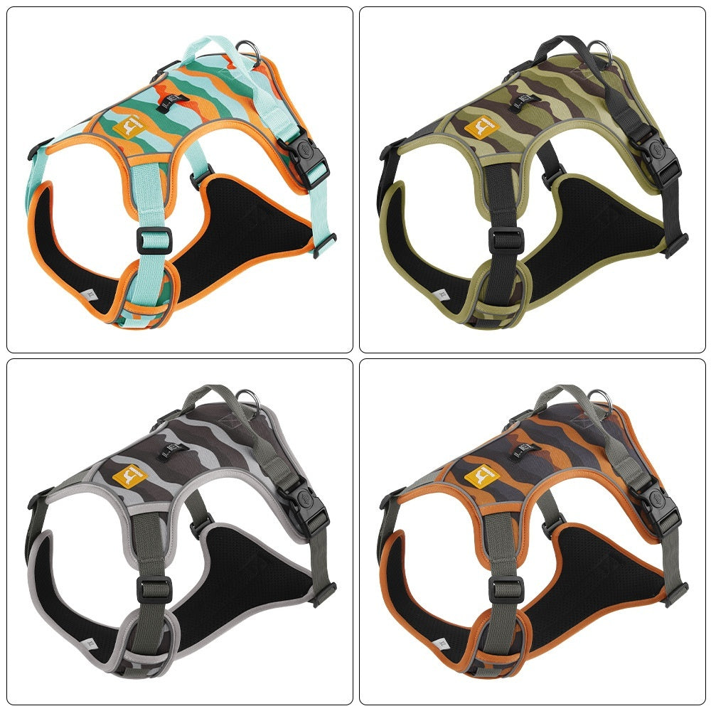 PawSafe Reflective Dog Harness & Leash Combo - Keep Your Pup Safe and Stylish During Commuting Adventures