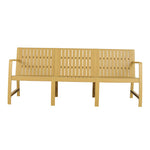 3-Seater Indoor/Outdoor PP Sofa – Waterproof, 10-Min Assembly