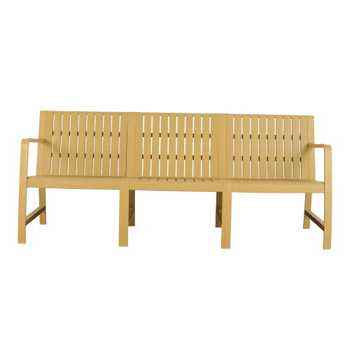 3-Seater Indoor/Outdoor PP Sofa – Waterproof, 10-Min Assembly