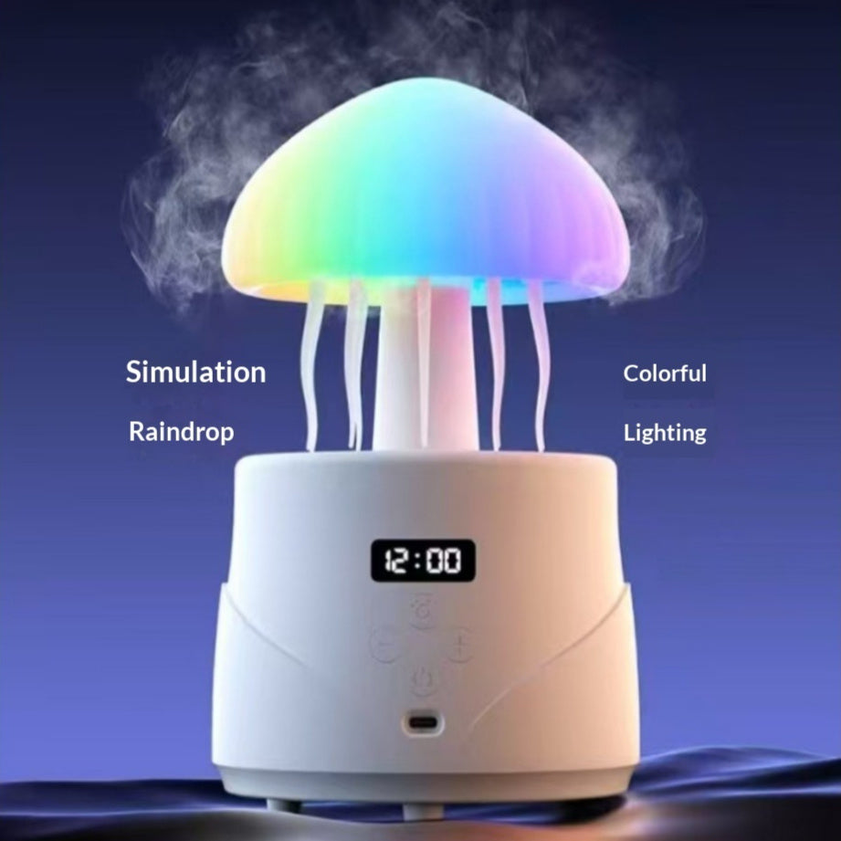 Humidificador Medusa Bluetooth Altavoz de Ruido Blanco Luz Ambiental RGB
