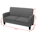 2-seater sofa 135 x