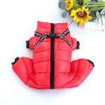 Furry Friends Cozy Windproof Thickened Four-Legged Pet Jacket