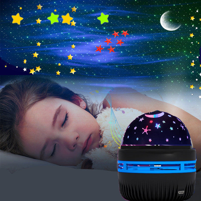Ciel étoilé Vide Aurore Motif d'eau Atmosphère Projecteur de scène
