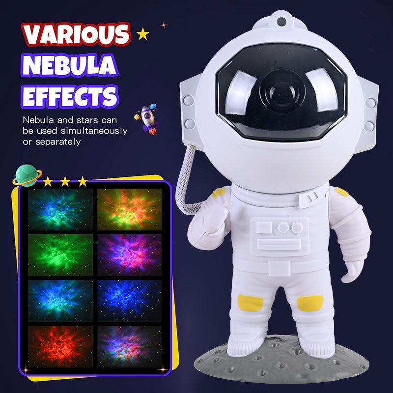 Proyector de Estrellas Galaxy, Luz Nocturna de Cielo Estrellado, Lámpara de Astronauta, Decoración para el Hogar, Adorno de Habitación, Luminarias Decorativas para Dormitorio, Regalo