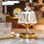 Restaurant Bedroom Bedside Small Night Light With Built-in Battery