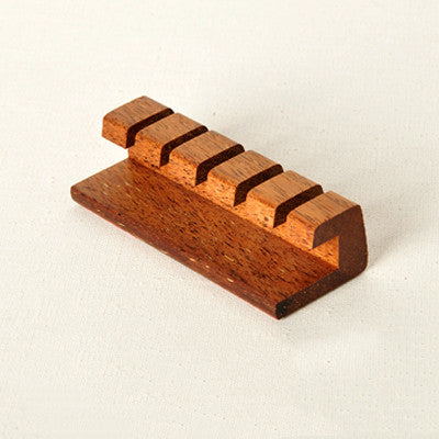 Desktop Wire Storage Box Solid Wood Organizer Data Charging Cable Fixing Device