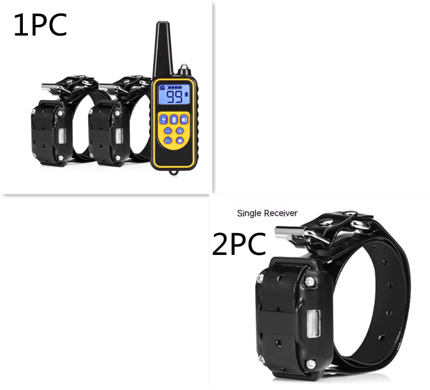 PawTech Remote Control Dog Training Collar with Adjustable Sensitivity & Vibration Mode