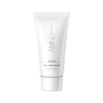 HUNMUI amino acid face cleanser tube, white squeeze bottle with ribbed cap