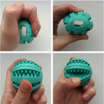 Pet Slow Feeder Dog Toy – Non-Toxic Rubber Treat Ball
