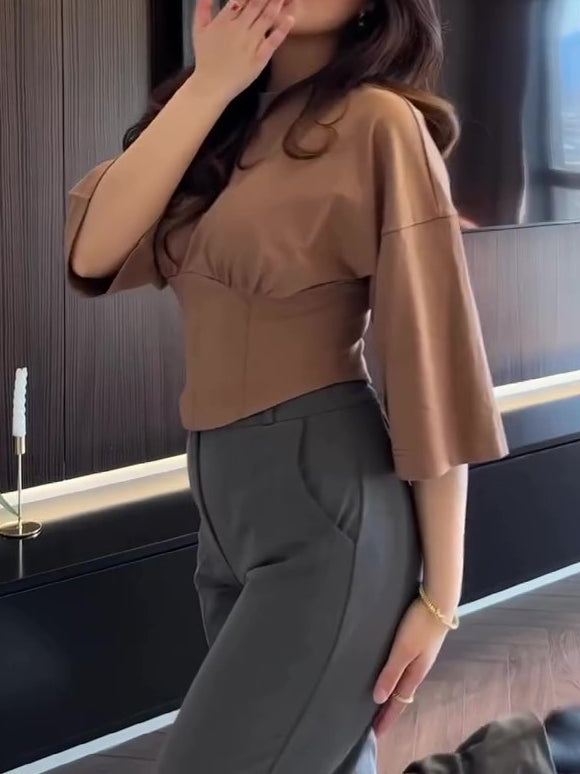 Vibrant Vibes Cropped Top – Effortless Solid Color Style for Confident Looks