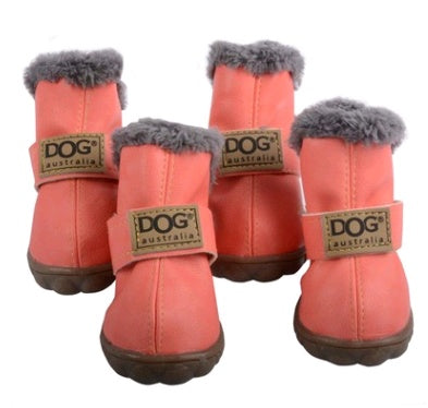 PawPal Thick Winter Dog Boots - Insulated for Ultimate Warmth and Comfort