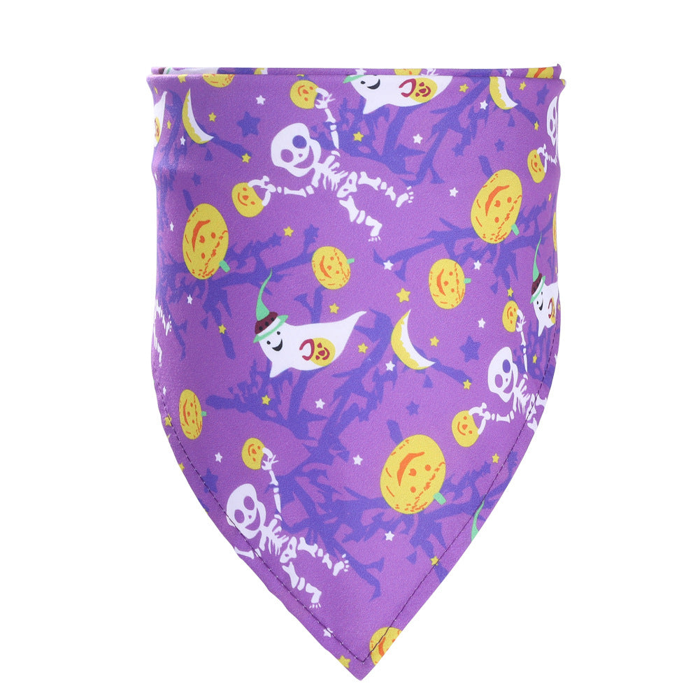 Halloween Pet Bandana & Saliva Towel – Dog Costume