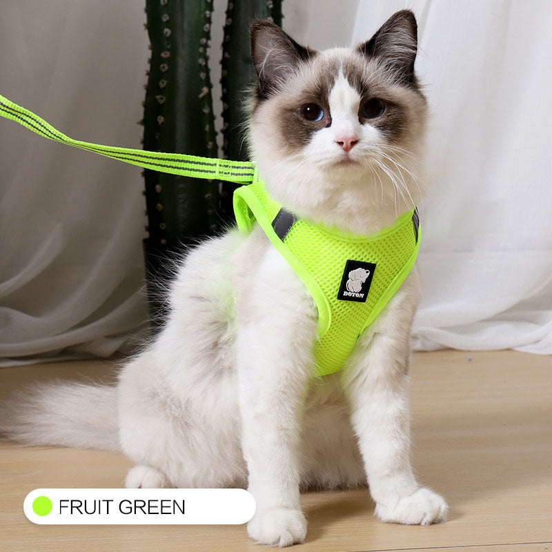 PawGuard Anti-Strike Cat Harness - Ultimate Traction for Adventurous Cats