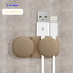 Simple Tangle-Proof Cable Organizer For Data Cables