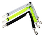 Adjustable Reflective Dog Seat Belt – Elastic Safety Harness for Car Travel