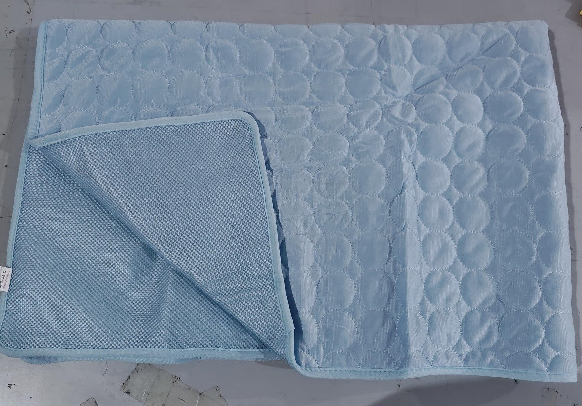 ChillPaws Ice Silk Summer Mat - Ultra-Cooling Comfort for Happy Pets