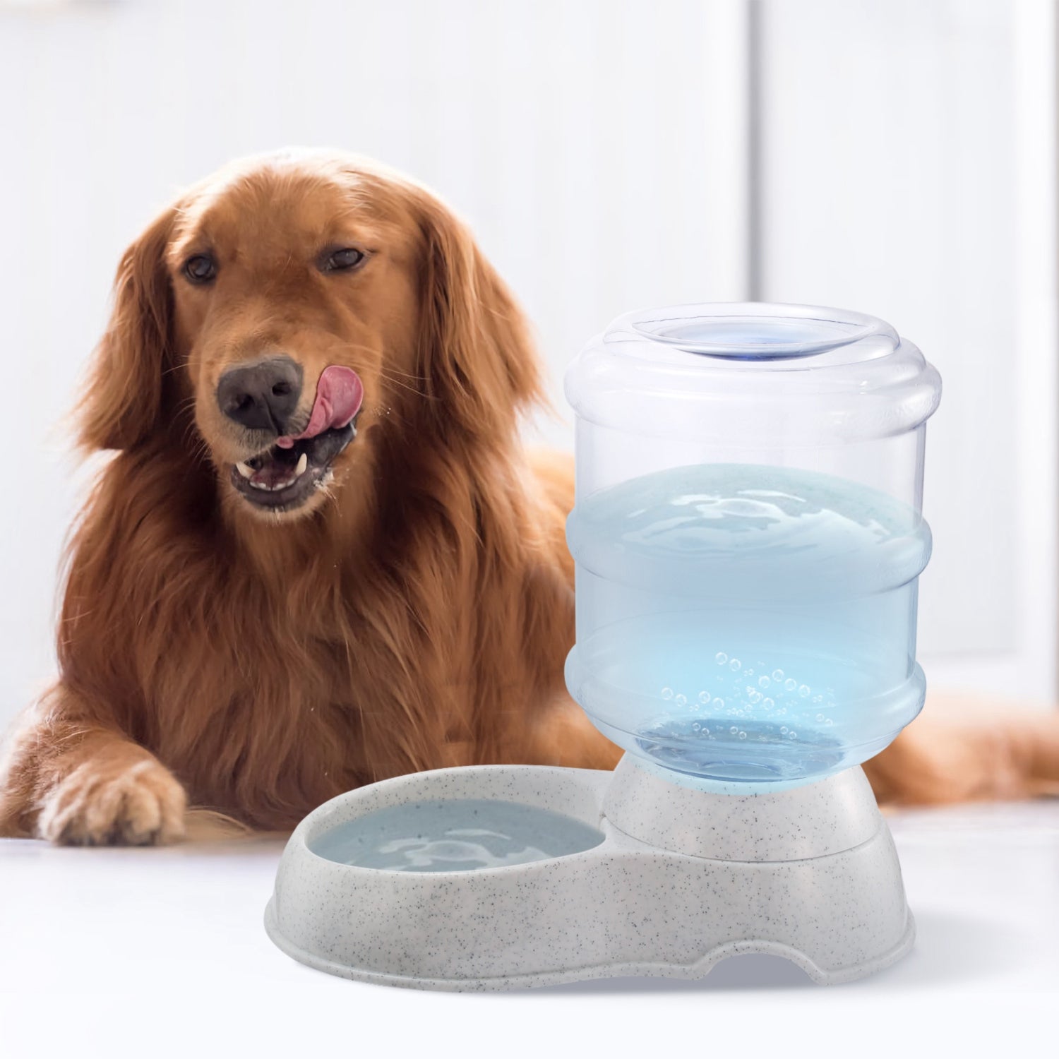 PetHydrate 3.5L Automatic Pet Water Dispenser - Self-Dispensing Gravity Feeder for Cats & Dogs