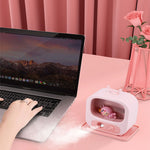 Creative Home Desktop Small TV Shape Humidifier Atmosphere Lights