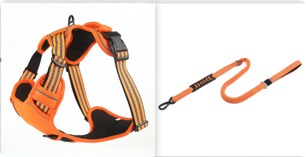 PawJoy No-Pull Dog Harness | Breathable & Reflective Comfort Vest for Active Pets