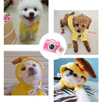 CutePaws Cozy Fleece Hoodies for Small Dogs - Stylish Winter Warmth for Frenchies & Chihuahuas