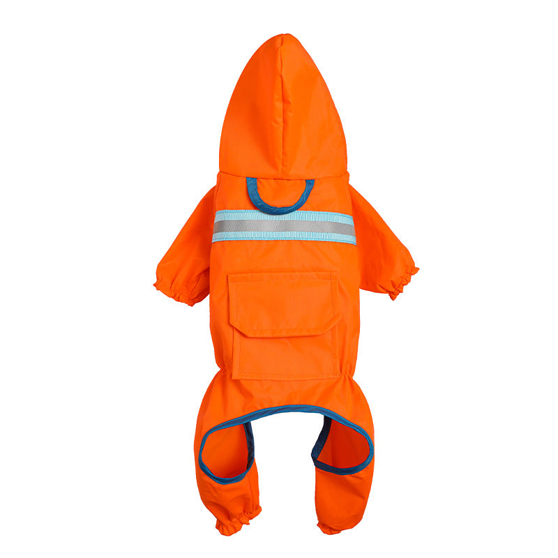 Imperméable réfléchissant pour chien – Veste de pluie étanche pour animaux de compagnie