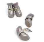 PawPal Thick Winter Dog Boots - Insulated for Ultimate Warmth and Comfort