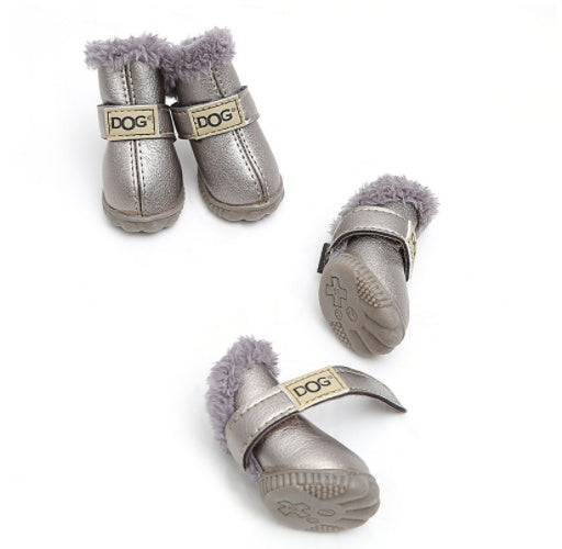 PawPal Thick Winter Dog Boots - Insulated for Ultimate Warmth and Comfort
